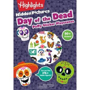 Day of the Dead Hidden Pictures Puffy Sticker Playscenes: Puffy Sticker Activity